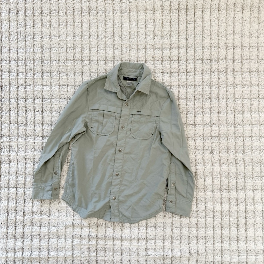 REI boys Sahara Hiking Button Down